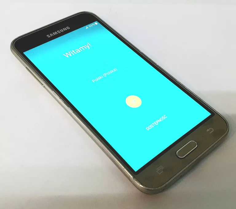 TELEFON SAMSUNG J3 2016 1,5/8GB ZŁOTY