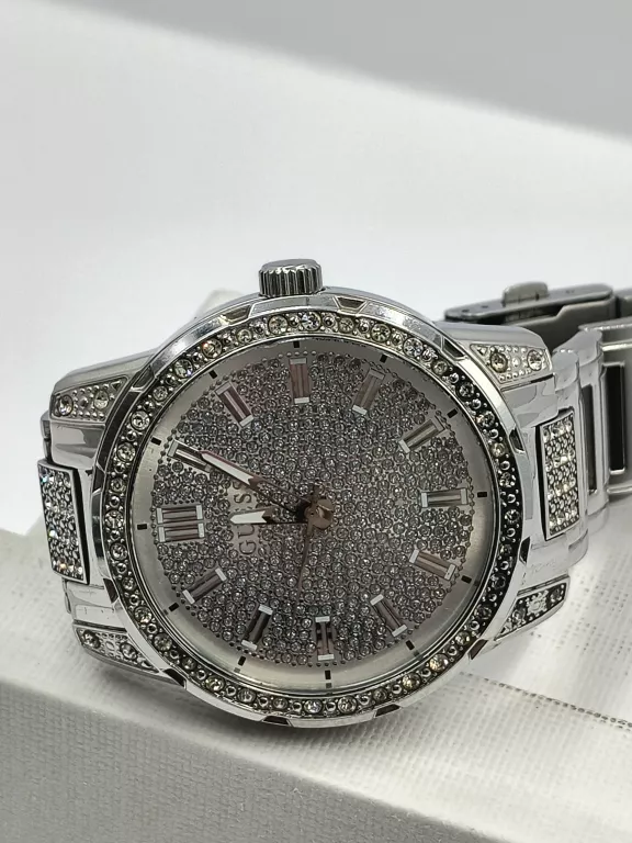 ZEGAREK DAMSKI GUESS U1339G1 Z CYRKONIAMI PUDEŁKO