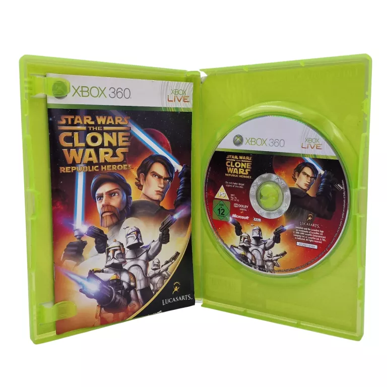 GRA STAR WARS THE CLONE WARS: REPUBLIC HEROES / XB360