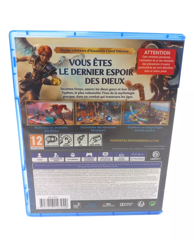 GRA PS4 IMMORTALS FENYX RISING