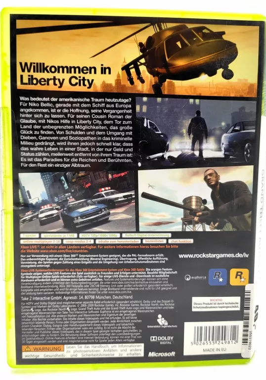 GRA GTA IV XBOX360 CLASSICS