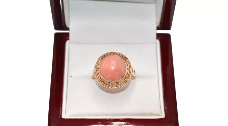ELEGANCKI ZŁOTY PIERŚCIONEK PR. 585 4.64G 14K ROZM. 19