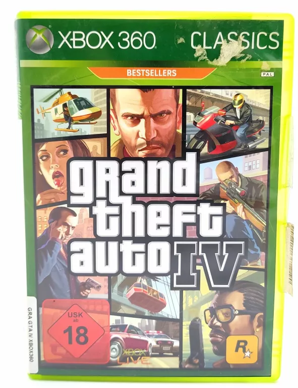 GRA GTA IV XBOX360 CLASSICS