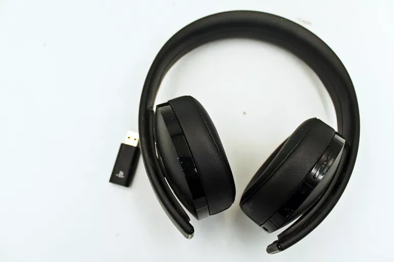 SŁUHCAWKI BEZPRZEWODOWE GOLD WIRELESS HEADSET PS4 BEZ KABLA ŁADUJĄCEGO