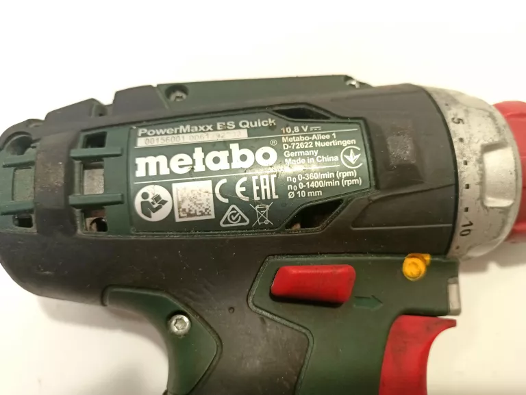 WKRĘTARKA METABO POWERMAXX BS 2SZT BATERIE 2AH