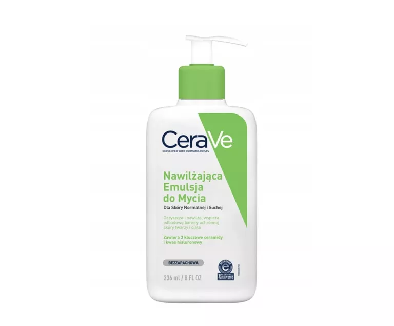 CERAVE DLA SKÓRY SUCHEJ I NORMALNEJ 236 ML EMULSJA DO MYCIA CIAŁA