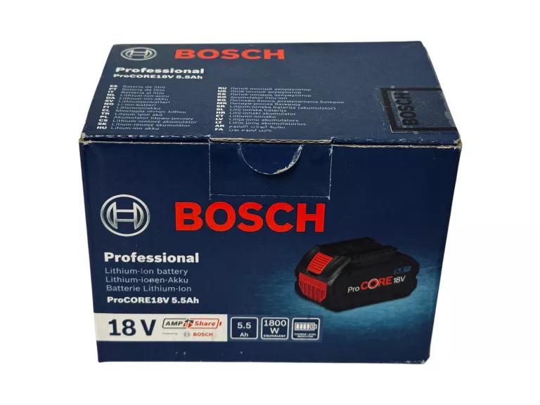 AKUMULATOR LI-ION BOSCH PROCORE 18 V 5,5 AH