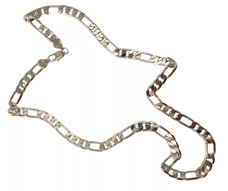 SREBRNY ŁAŃCUSZEK FIGARO 35,40G PR925 60CM