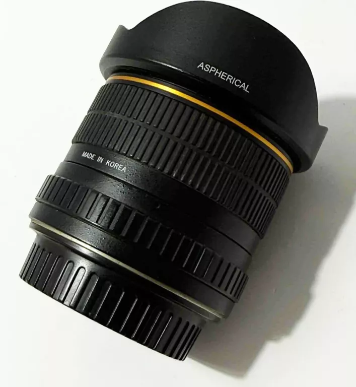 OBIEKTYW DO APARATU SAMYANG 8MM F/3.5 ASPHERICAL IF MC FISH-EYE DO CANON