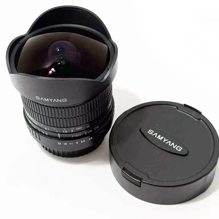 OBIEKTYW DO APARATU SAMYANG 8MM F/3.5 ASPHERICAL IF MC FISH-EYE DO CANON