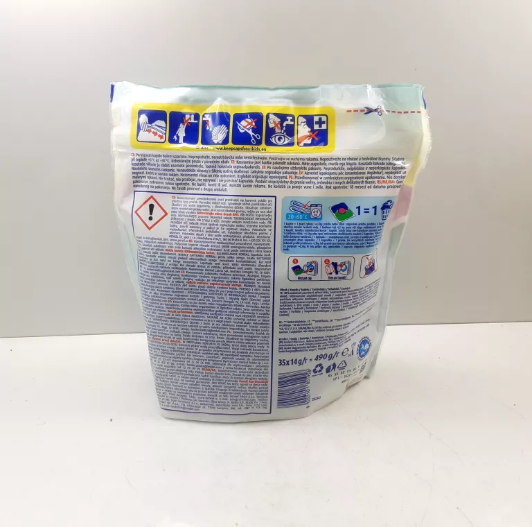 KAPSUŁKI DO PRANIA PERSIL POWER CAPS COLOR 35SZT