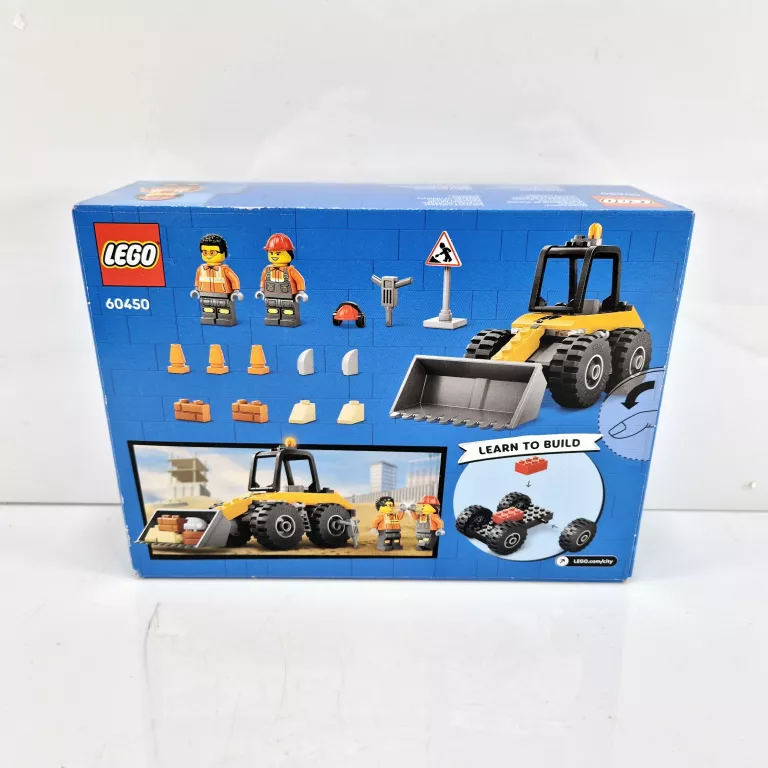 LEGO CITY 60450 ŁADOWARKA KOŁOWA CITY 60450 ŻÓŁTA