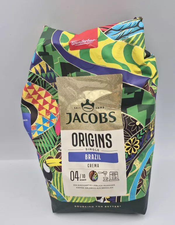 KAWA ZIARNISTA JACOBS ORIGINS BRAZIL 1000 G