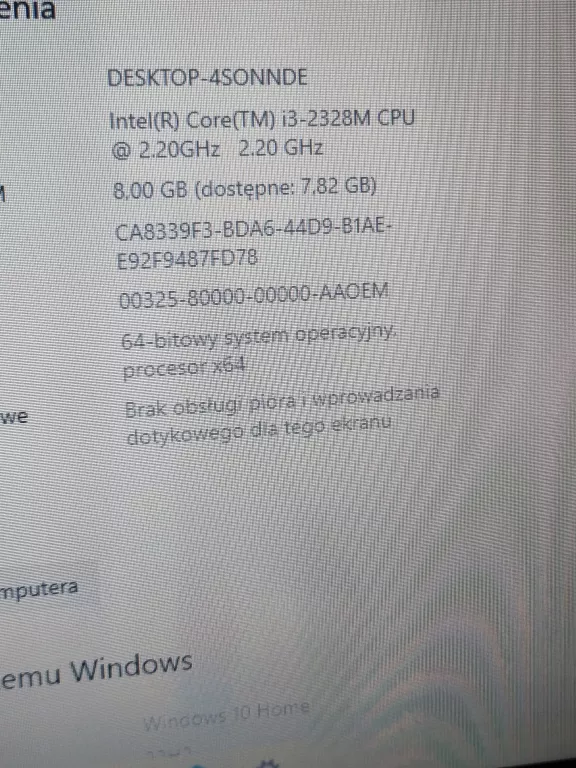 LAPTOP ACER ASPIRE E1-571G I3/8/500GB
