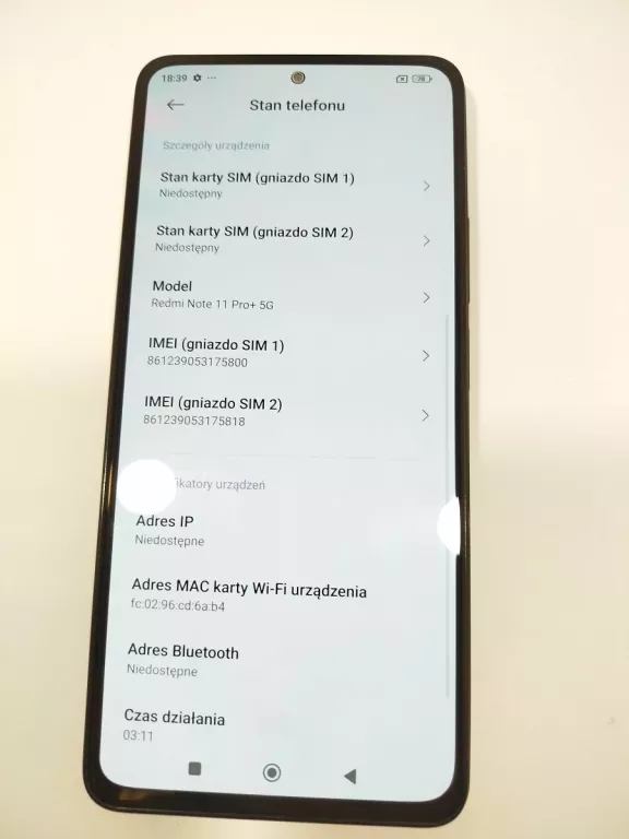 TELEFON XIAOMI REDMI 11 PRO+ 5G