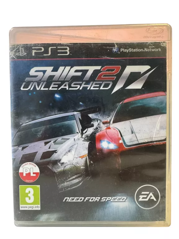 NEED FOR SPEED SHIFT 2 UNLEASHED SONY PLAYSTATION 3 (PS3)