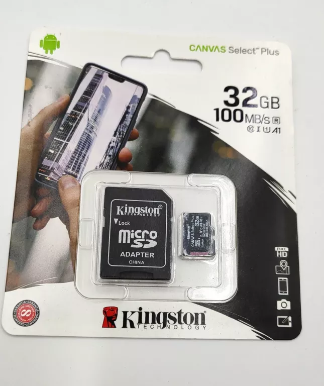 KARTA SD KINGSTON CANVAS SELECT PLUS