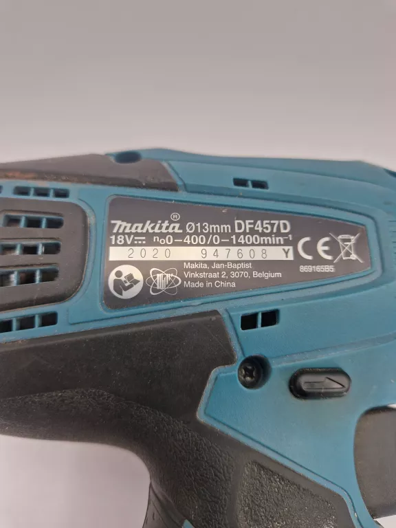WKRĘTARKA AKUMULATOROWA MAKITA DF457D + 2X AKU + ŁADOWARKA
