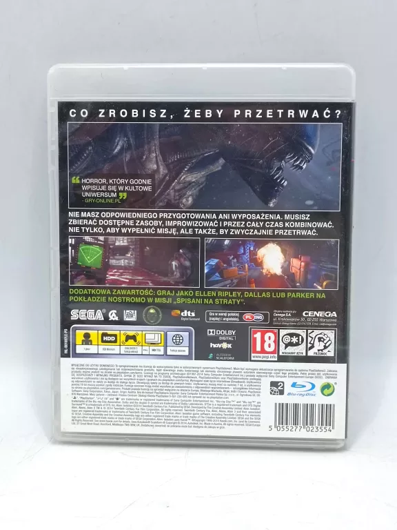 GRA PS3 OBCY IZOLACJA EDYCJA NOSTROMO
