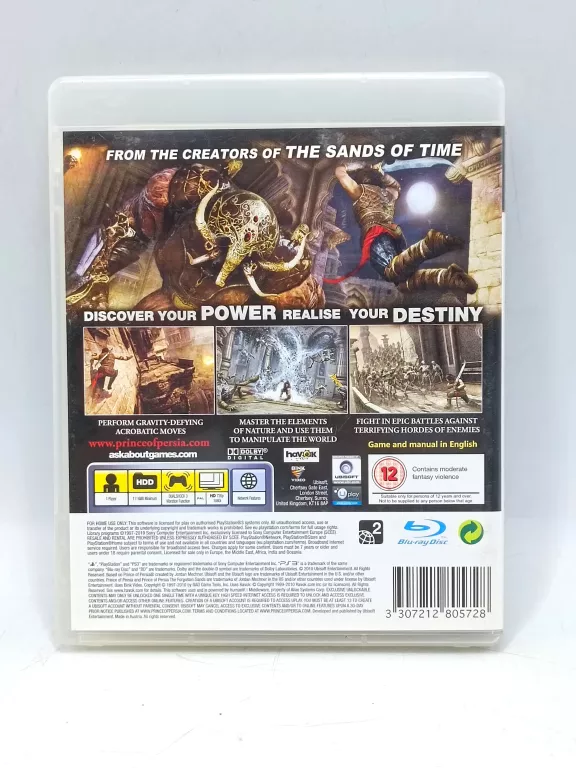 GRA NA PS 3 PRINCE OF PERSIA: ZAPOMNIANE PIASKI