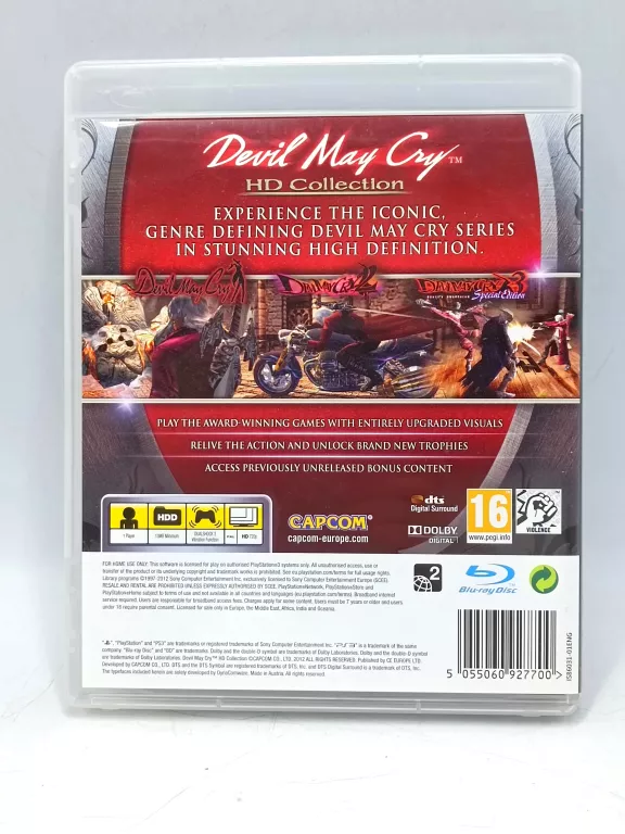 DEVIL MAY CRY HD COLLECTION PLAYSTATION 3