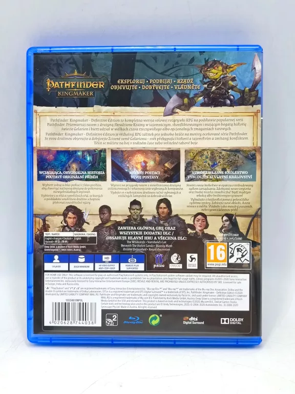 PATHFINDER KINGMAKER DEFINITIVE EDITION PS4
