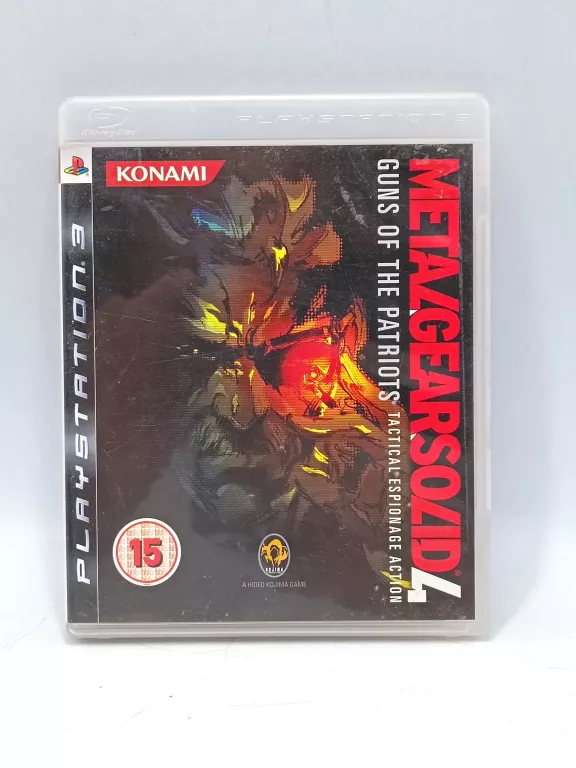 METAL GEAR SOLID 4: GUNS OF THE PATRIOTS SONY PLAYSTATION 3 (PS3)