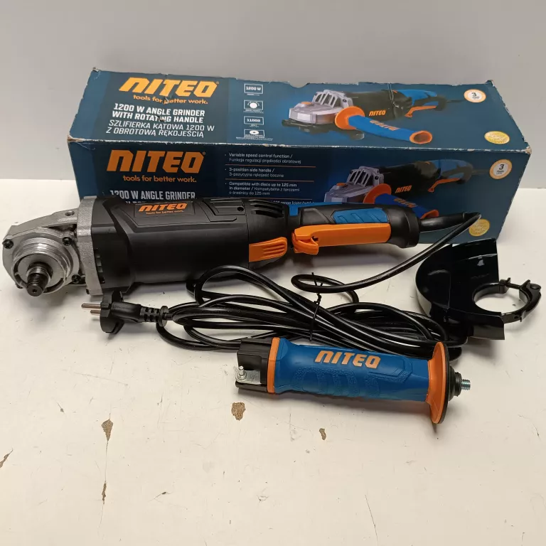 SZLIFIERKA KĄTOWA SIECIOWE NITEO 1200 W 230 V