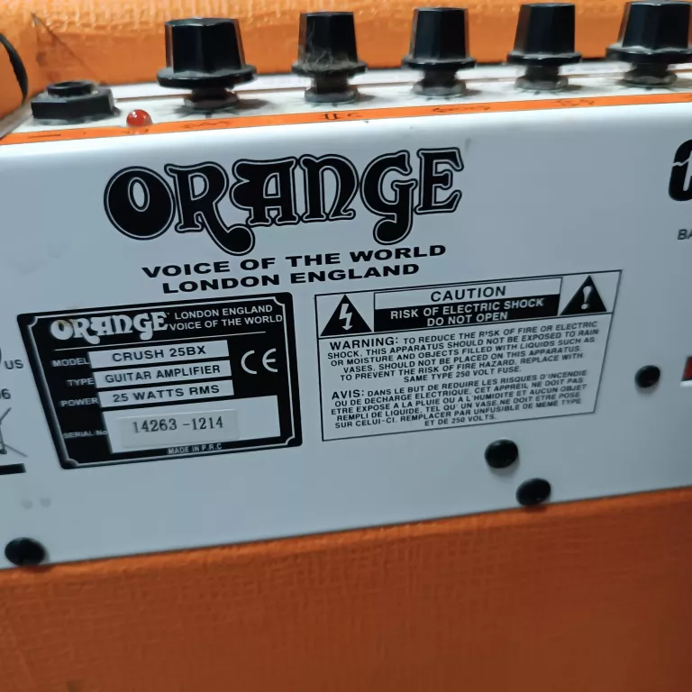 WZMACNIACZ ORANGE CRUSH 25BX