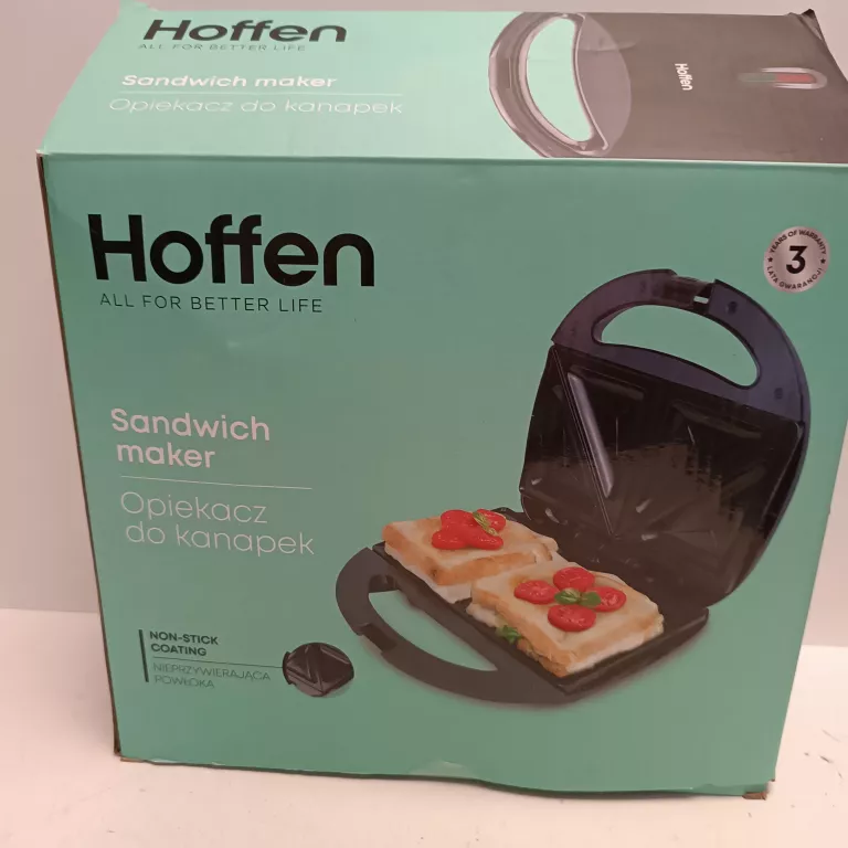 OPIEKACZ HOFFEN CZARNY 750 W