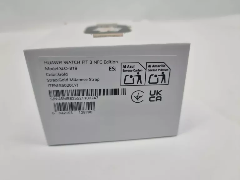SMARTWATCH HUAWEI WATCH FIT 3 ELEGANT ZŁOTY