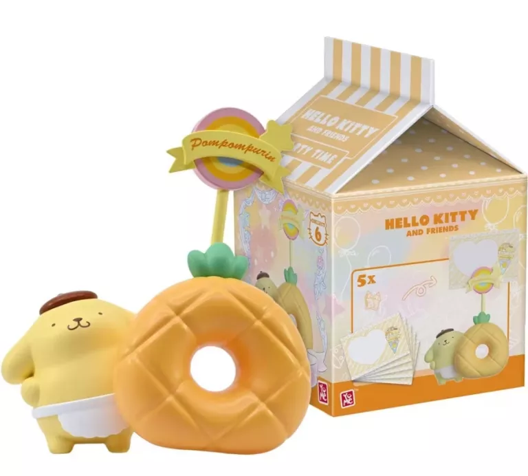 YUME YUME HELLO KITTY MEMO STAND PARTY TIME POMPOPURIN