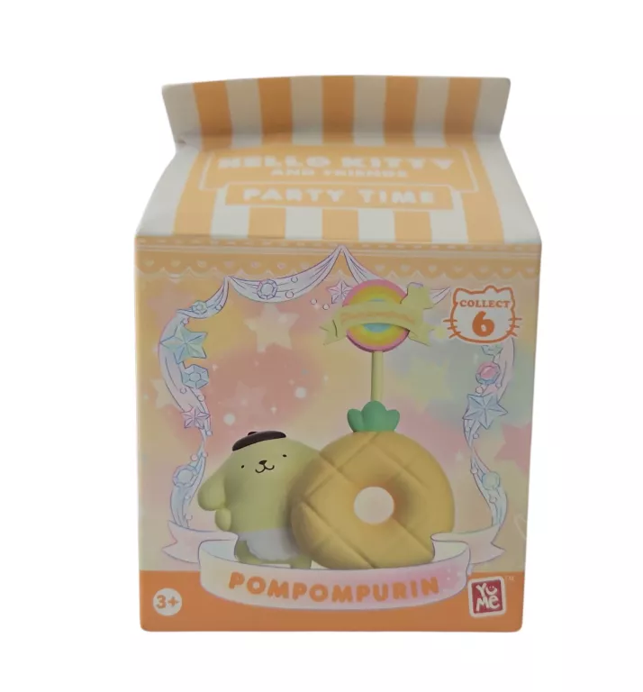 YUME YUME HELLO KITTY MEMO STAND PARTY TIME POMPOPURIN
