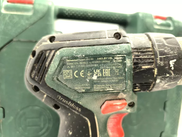 WIERTARKO-WKRĘTARKA BOSCH UNIVERSALDRILL 18V-60 WALIZKA