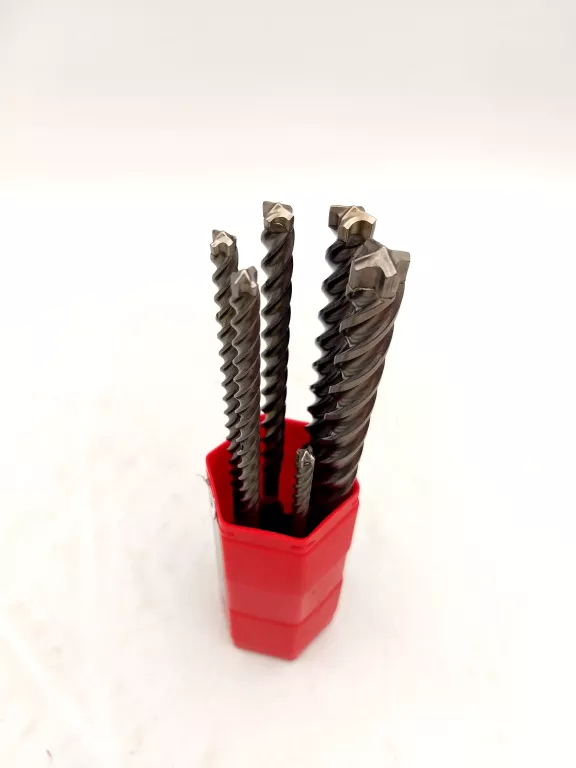 ZESTAW WIERTEŁ SDS PLUS HILTI DO BETONU ŻELBETU 6 SZTUK TE-CX M1 4-OSTRZOW