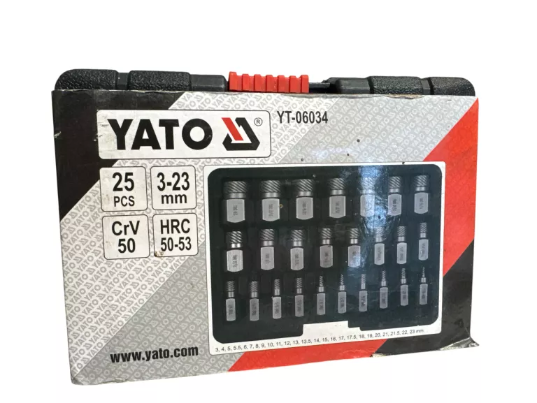 ZESTAW WYKRĘTAKÓW YATO YT-06034 KOMPLET