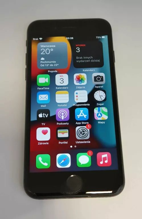 TELEFON IPHONE 7 2/32GB BATERIA 74 MIKROFON NIE DZIAŁA OPIS