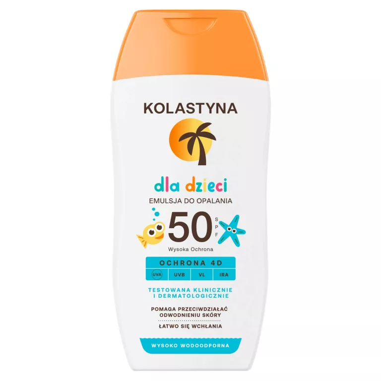 KOLASTYNA EMULSJA DO OPALANIA DLA DZIECI 150ML SPF50