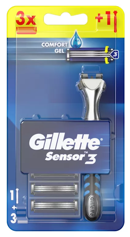 MASZYNKA NA WKŁADY DO GOLENIA GILLETTE SENSOR3 1 SZT.
