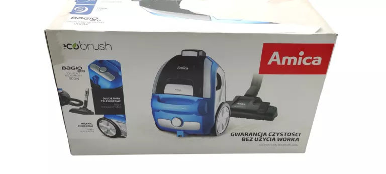 ODKURZACZ AMICA BAGIO ECO VM3041 KOMPLET