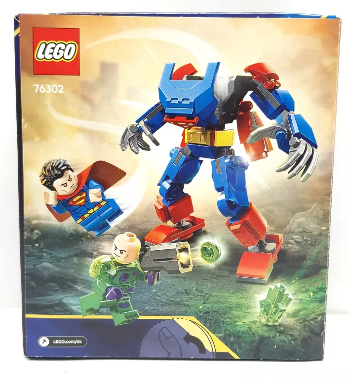 KLOCKI LEGO SUPERMAN MECH VS LEX LUTHOR 76302
