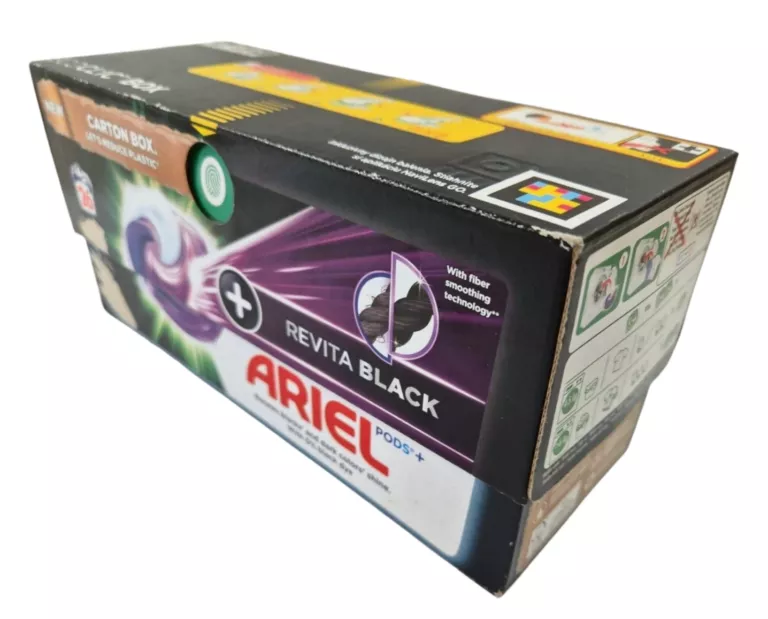 KAPSUŁKI DO PRANIA CZARNEGO ARIEL REVITA BLACK BOX 26SZT