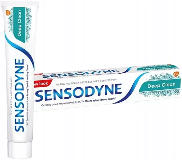 SENSODYNE DEEP CLEAN PASTA DO ZĘBÓW 75ML DŁUGOTRWAŁA ŚWIEŻOŚĆ