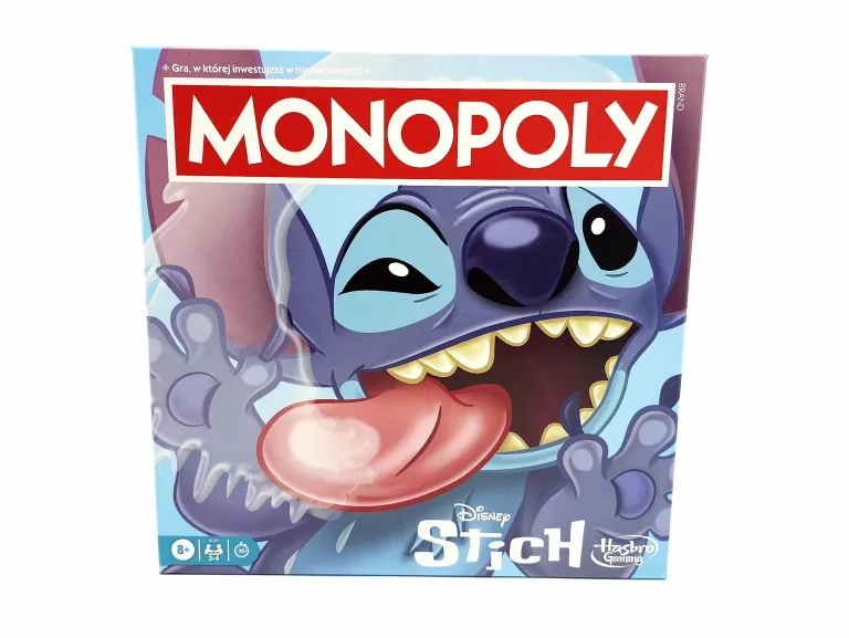 HASBRO MONOPOLY DISNEY STITCH WERSJA POLSKA G0388