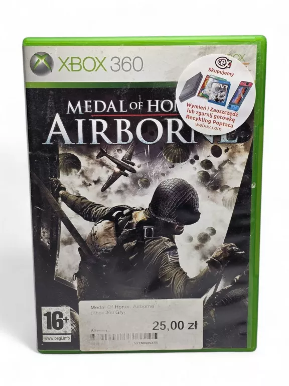 GRA XBOX 360 MEDAL OF HONOR AIRBORNE