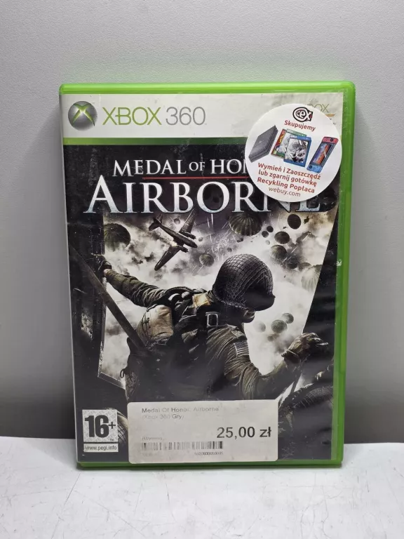 GRA XBOX 360 MEDAL OF HONOR AIRBORNE