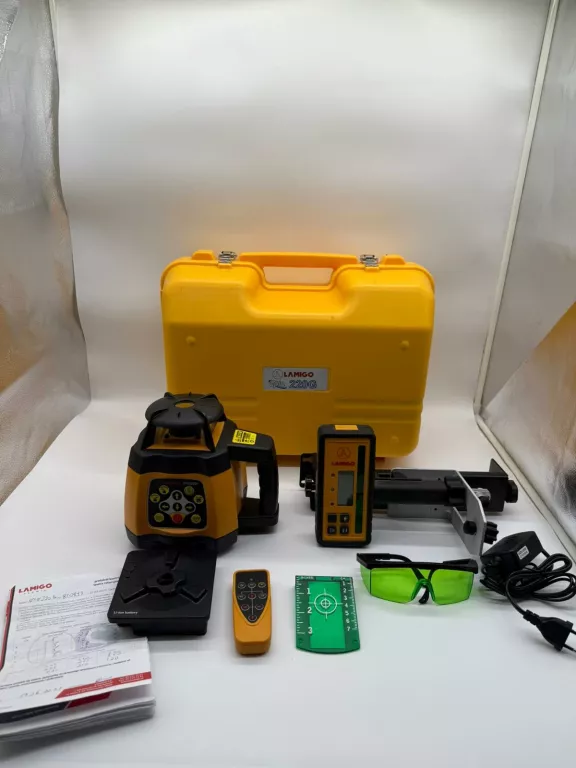 LASER ROTACYJNY LAMIGO SPIN 220G KPL + STATYW