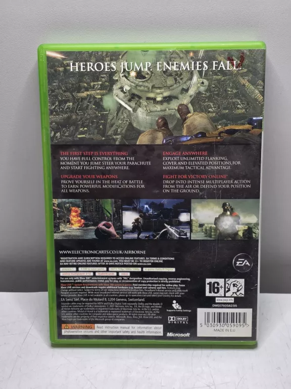 GRA XBOX 360 MEDAL OF HONOR AIRBORNE