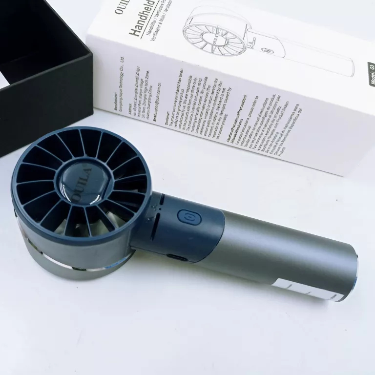 WIATRACZEK RĘCZNY OUILA G3 WENTYLATOR MINI PODRÓŻNY