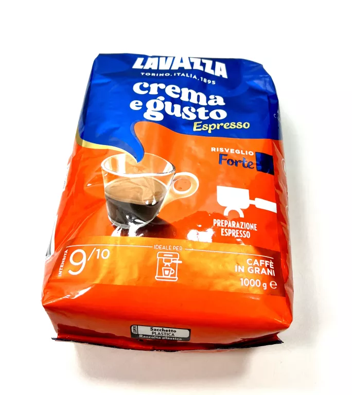 KAWA ZIARNISTA MIESZANA LAVAZZA CREMA E GUSTO FORTE 1000 G